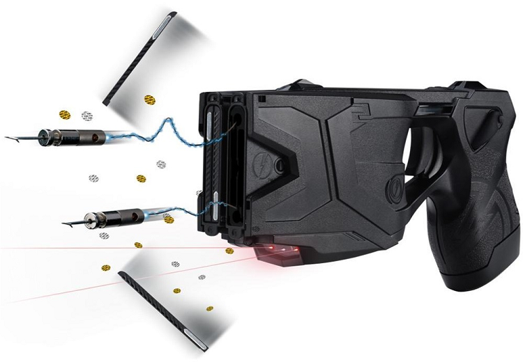 Taser X2 fired